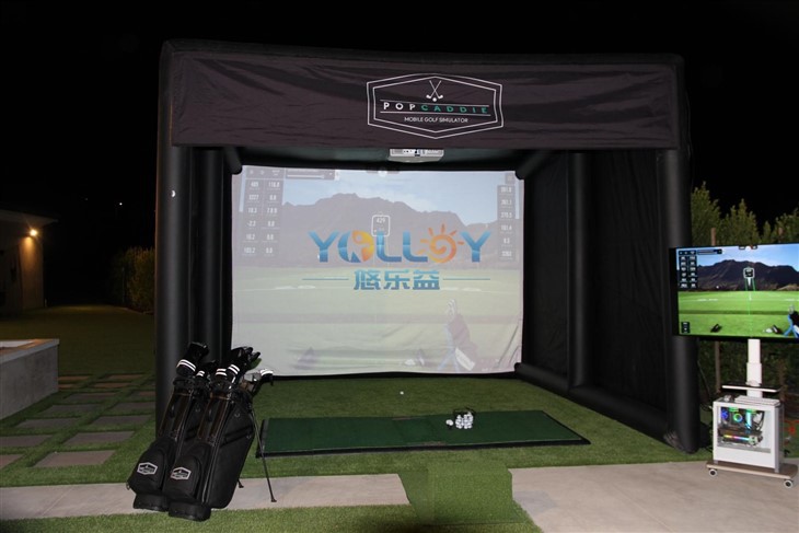 Inflatable Golf Sim Bay Tent