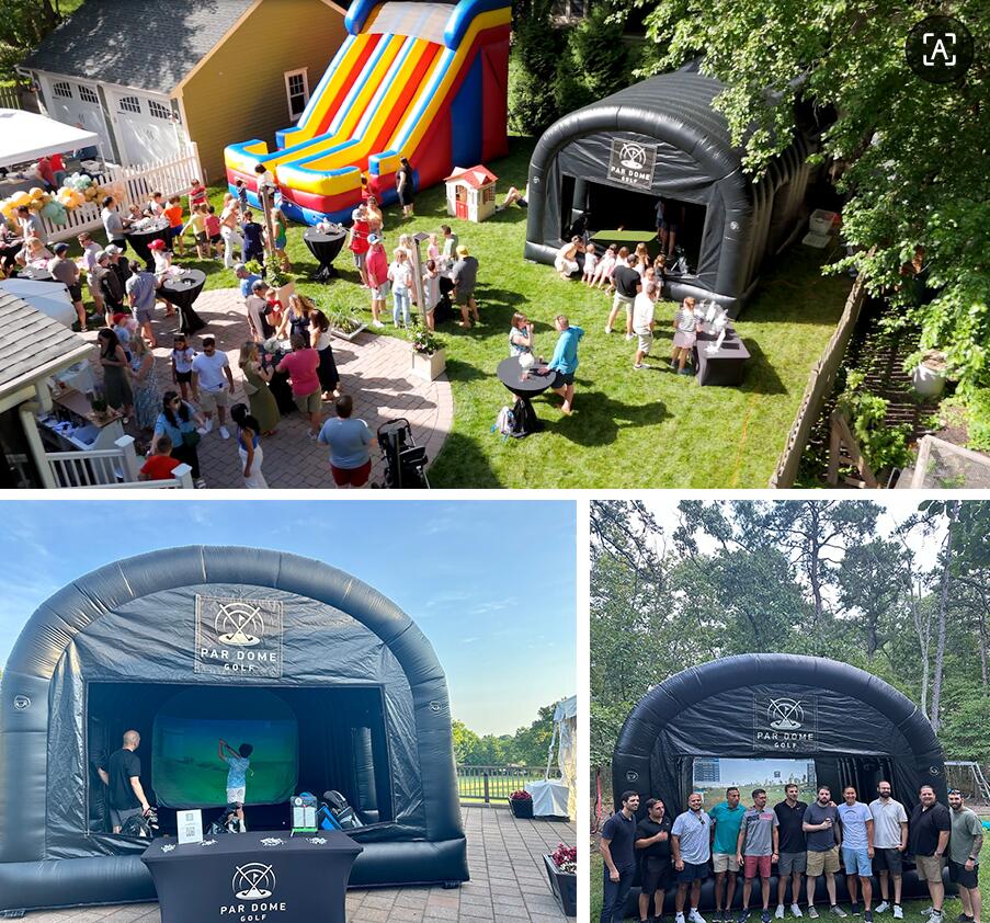 Multi Sport Inflatable Simulators Bays Enclosure Tent Multi Sport Inflatable Simulators Bays Enclosure Tent