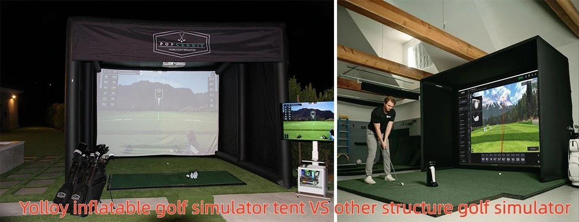 Multi Sport Inflatable Simulators Bays Enclosure Tent-3 Multi Sport Inflatable Simulators Bays Enclosure Tent-3