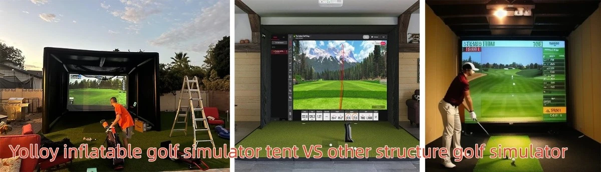 Multi Sport Inflatable Simulators Bays Enclosure Tent-4 Multi Sport Inflatable Simulators Bays Enclosure Tent-4