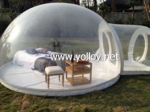 Inflatable Crystal Bubble Dome Tent