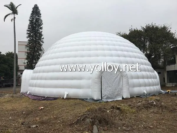 Inflatable Igloo Dome Tent for outdoor party