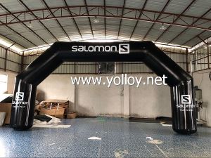 Inflatable arch entrance