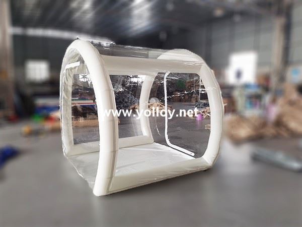 Clear Inflatable Transparent Tunnel Tent