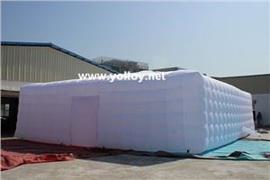 Square Huge Inflatable Garden Party Cube Tent