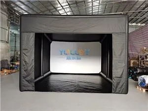 Inflatable Practice Swing Golf Simulator Tent